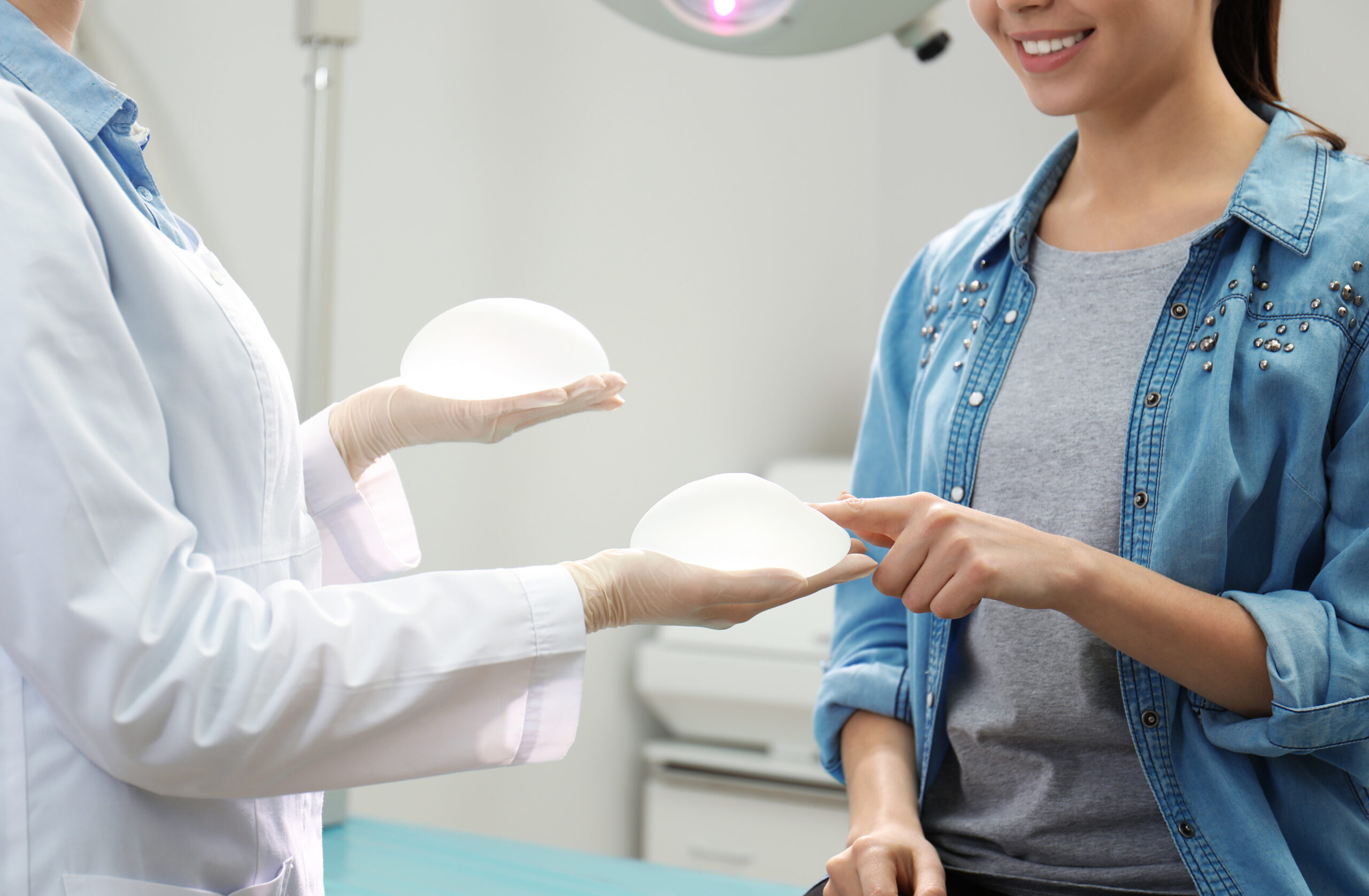 Breast implant removal procedure